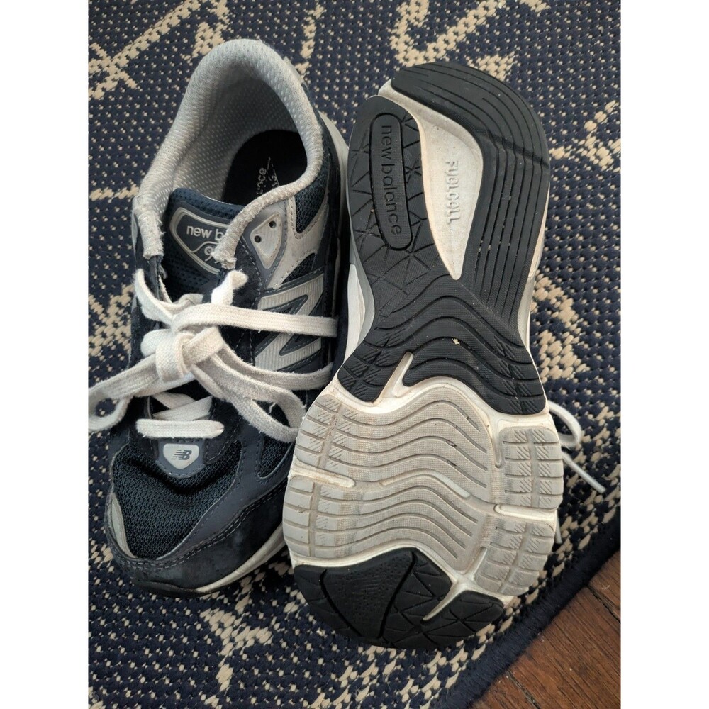 New Balance 990v6 Navy Blue Grey Sneakers Size 5.5 | Made in USA Running Shoes